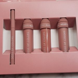 DOSE of Colors Lip Kit Set Truffle